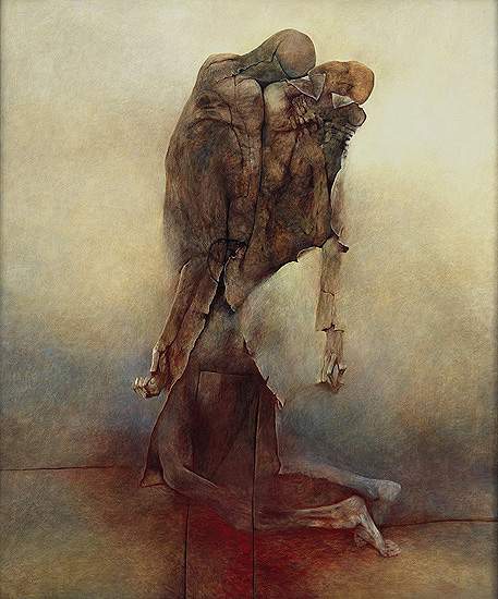 Психоделические картины от Zdzislawа Beksi'nski (101 фото)