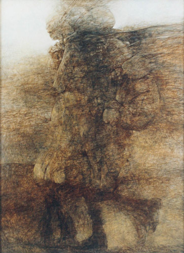 Психоделические картины от Zdzislawа Beksi'nski (101 фото)
