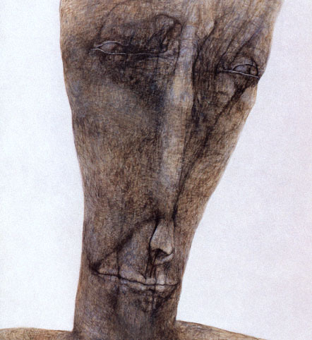 Психоделические картины от Zdzislawа Beksi'nski (101 фото)