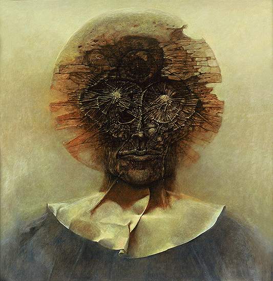 Психоделические картины от Zdzislawа Beksi'nski (101 фото)