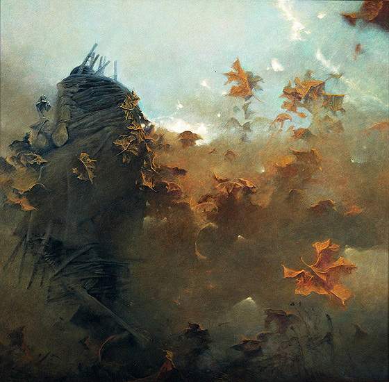 Психоделические картины от Zdzislawа Beksi'nski (101 фото)