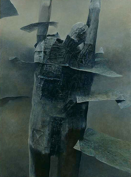 Психоделические картины от Zdzislawа Beksi'nski (101 фото)