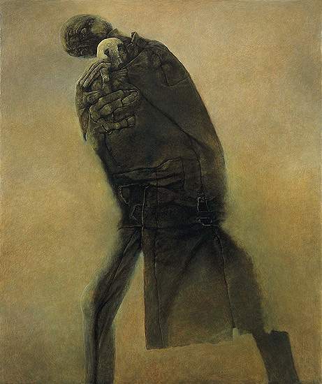 Психоделические картины от Zdzislawа Beksi'nski (101 фото)