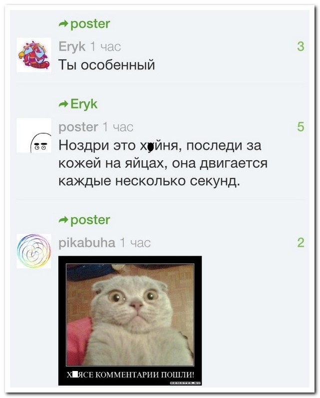 Смешные комментарии из социальных сетей