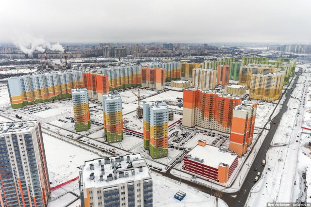 Типичное гетто на окраине Санкт-Петербурга