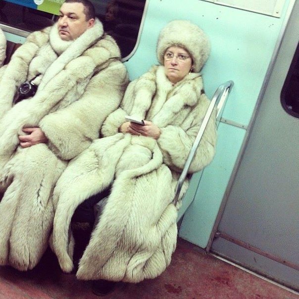Модные люди московского метро Модные люди московского метро