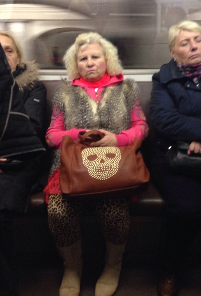 Модные люди московского метро Модные люди московского метро