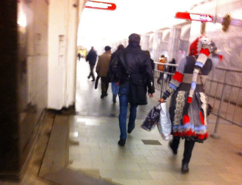 Модники из российского метрополитена