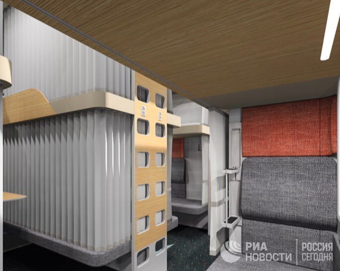 Какими будут новые плацкартные вагоны РЖД