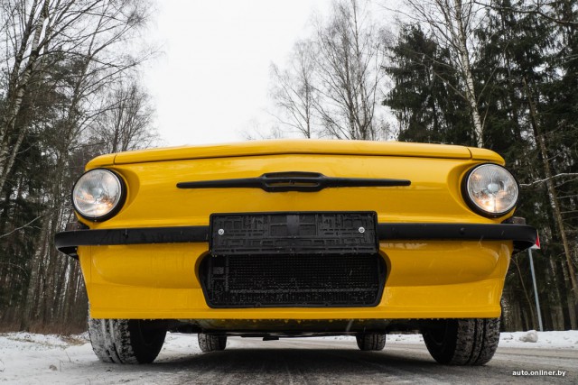 Необычный Запорожец, построенный на базе спортивного Porsche