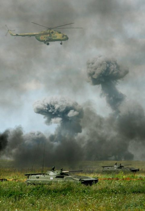 Учения на Дальнем Востоке 2013