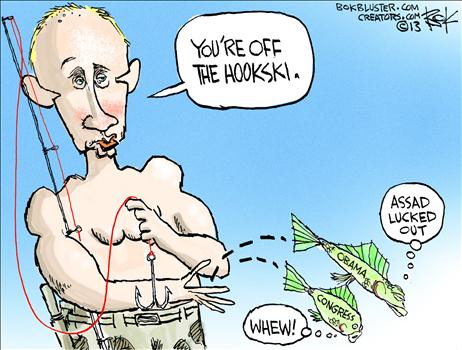 Американская политическая карикатура - Сирия