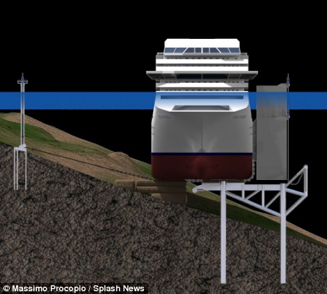 Началась операция по подъему круизного судна Costa Concordia