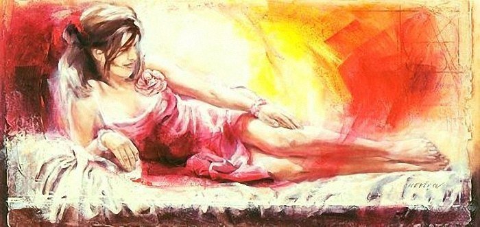 Рисует Таламбек Чекиров