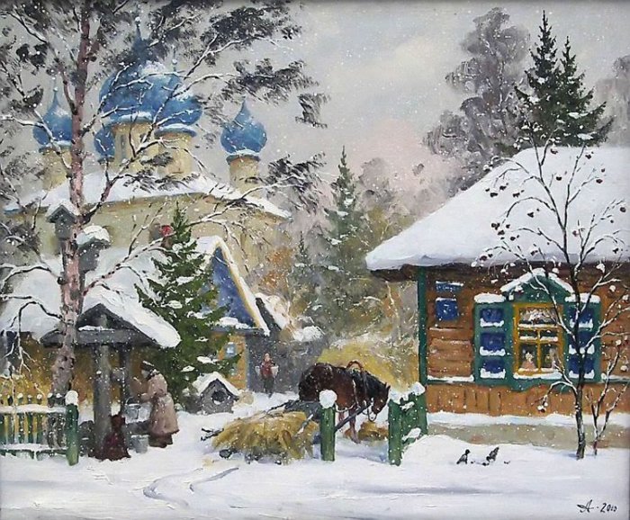 Рисует Александр Александровский