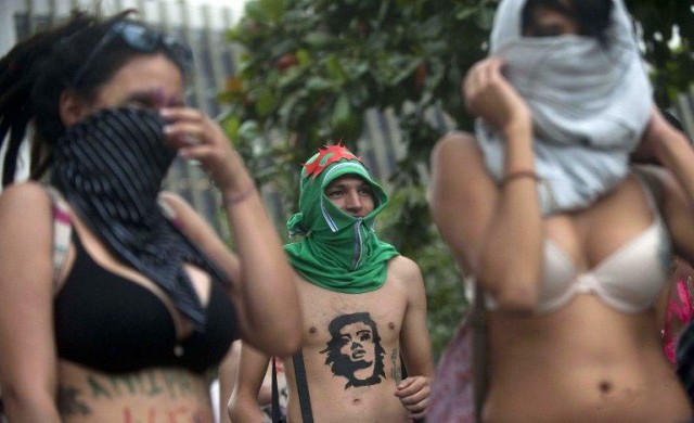 По следам FEMEN