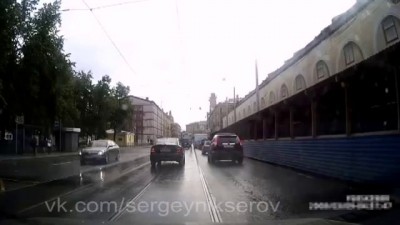 Самая жестокая авто питерская разборка