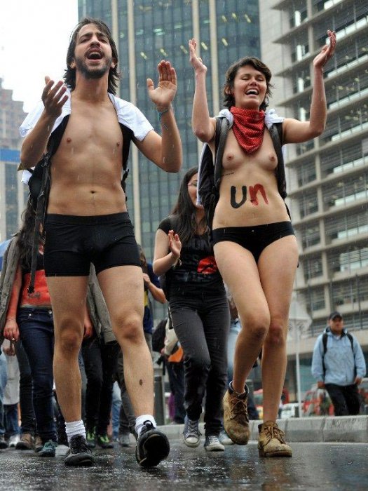 По следам FEMEN