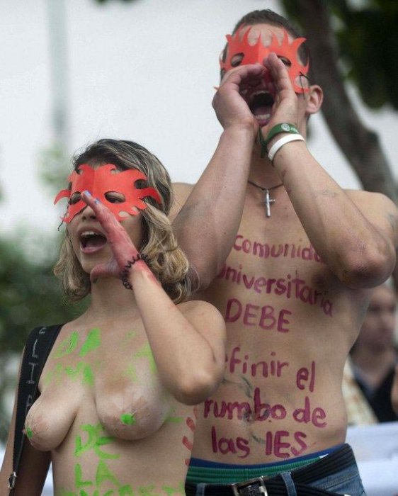 По следам FEMEN