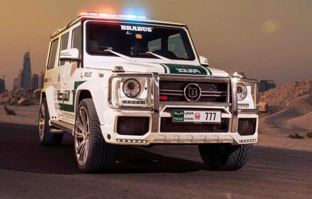 Brabus создал 700-сильный G63 AMG для полиции Дубая