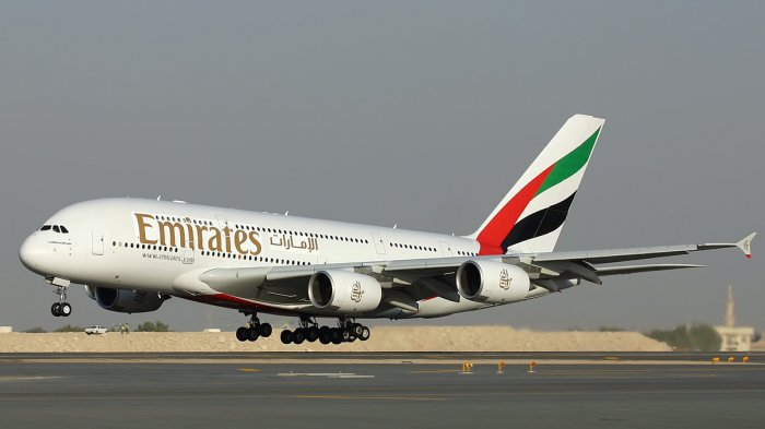 Фантастический Airbus А380 Emirates Фантастический Airbus А380 Emirates