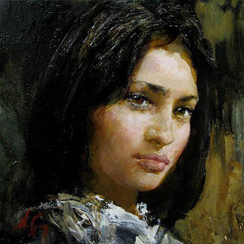 Рисует Николай Блохин