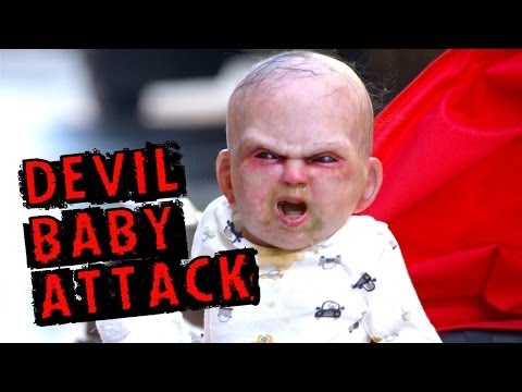 Фантастический пранк с младенцем