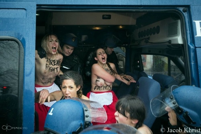 FEMEN уже не торт...
