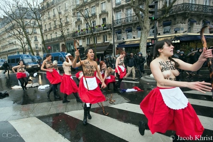 FEMEN уже не торт...