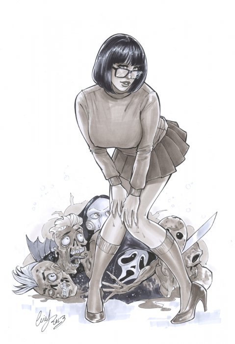 V.A. comix girl art 01