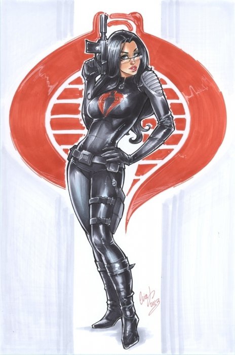 V.A. comix girl art 01