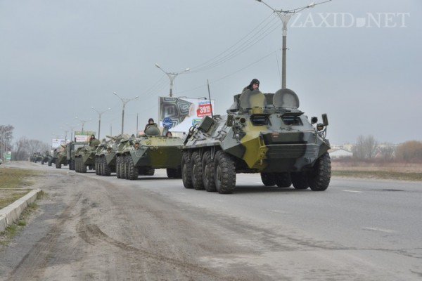 Войска Западного округа Украины меняют дислокацию в сторону Восточной части страны. Минобороны Украины: это "военные учения"