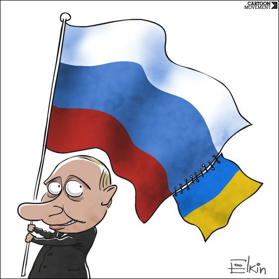 Карикатуры про Крым и не только