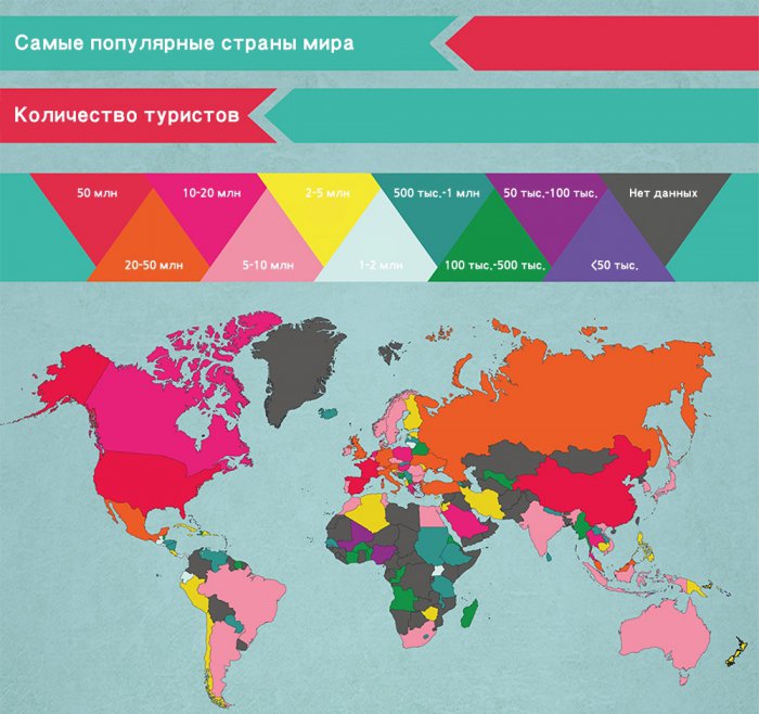 20 карт мира, по которым не учат в школе