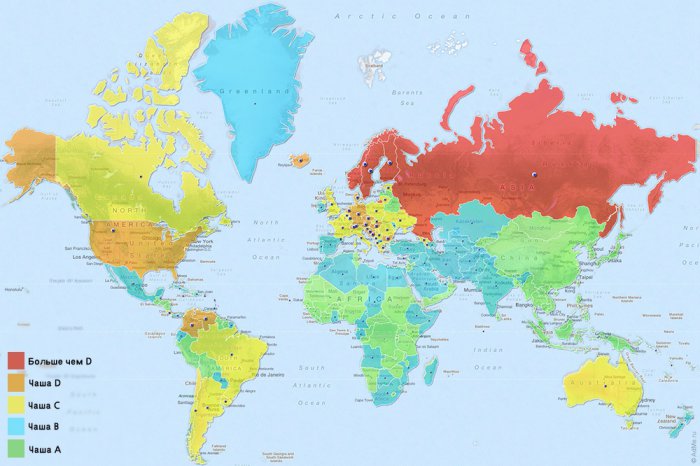 20 карт мира, по которым не учат в школе
