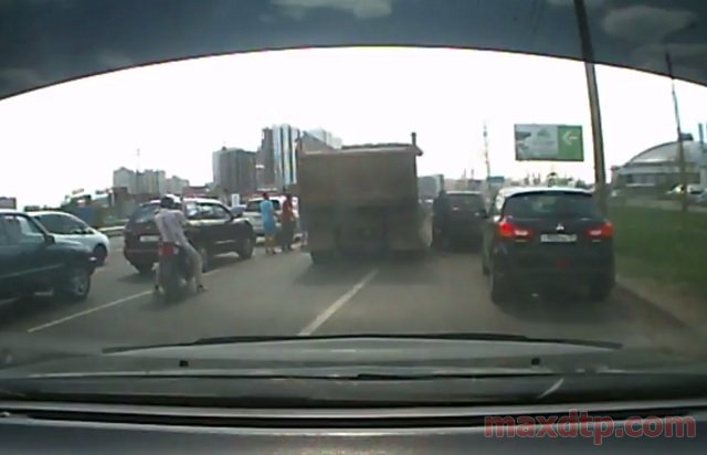 Красноярск, 17.06.2014 погоня за Камазом