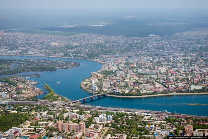 Аэрофотосъемка Иркутска (30 фото)