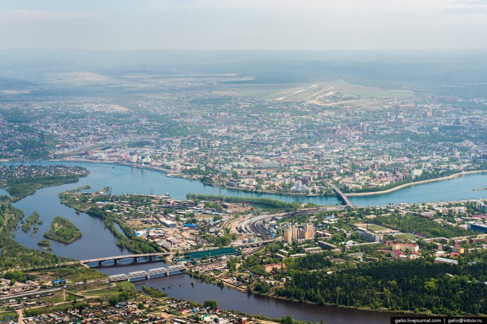 Аэрофотосъемка Иркутска (30 фото)