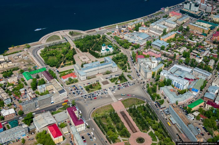 Аэрофотосъемка Иркутска (30 фото)