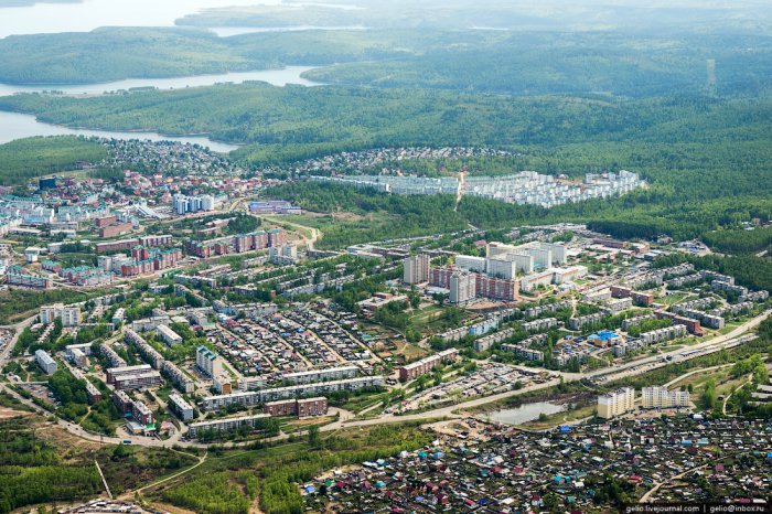 Аэрофотосъемка Иркутска (30 фото)
