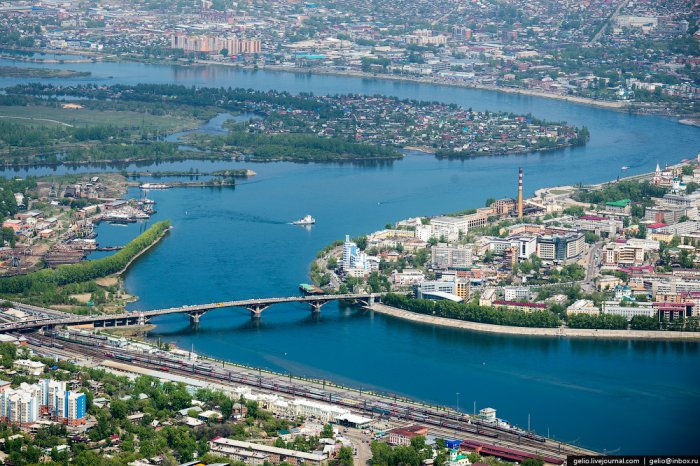 Аэрофотосъемка Иркутска (30 фото)