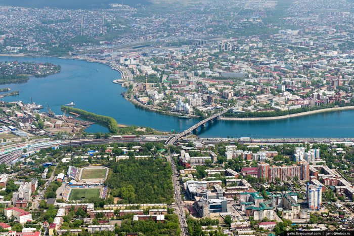 Аэрофотосъемка Иркутска (30 фото)