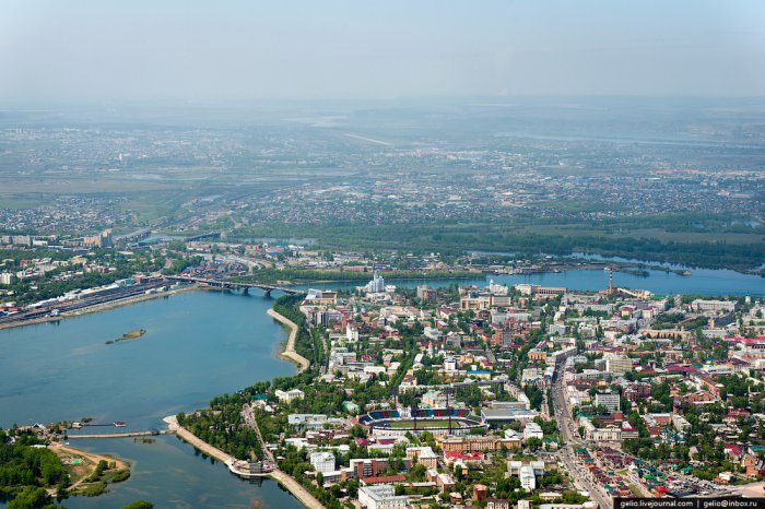 Аэрофотосъемка Иркутска (30 фото)