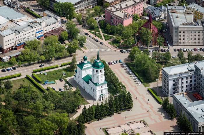 Аэрофотосъемка Иркутска (30 фото)