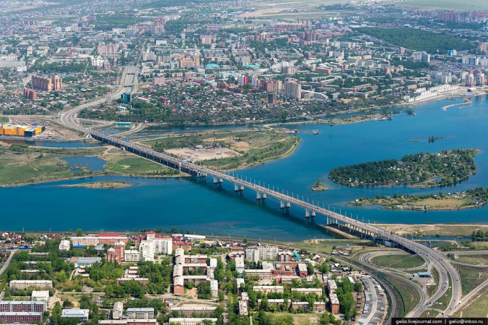 Аэрофотосъемка Иркутска (30 фото)