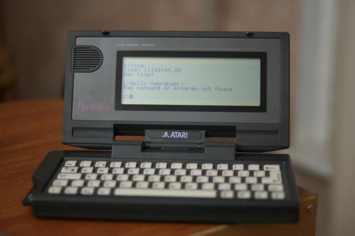 Atari Portfolio: ноутбук из «Терминатора-2» (11 фото)