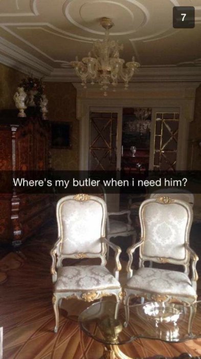 Вот из Snapchat от богатого мальчика (61 фото)