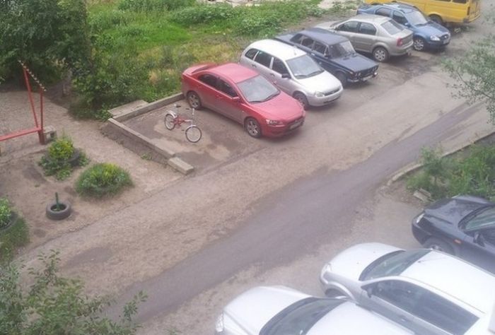 Не шутите на парковках!