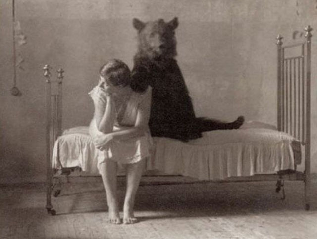 Странные винтажные фотографии (32 фото)