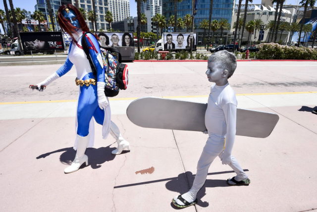 Лучшие костюмы фестиваля Comic Con 2014 (36 фото)